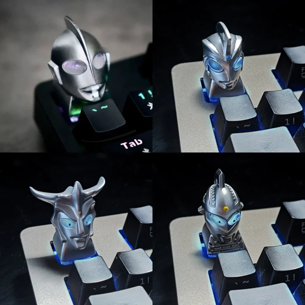 Artisan Keycaps - Custom Ultraman Keycaps for Mechanical Keyboard 10