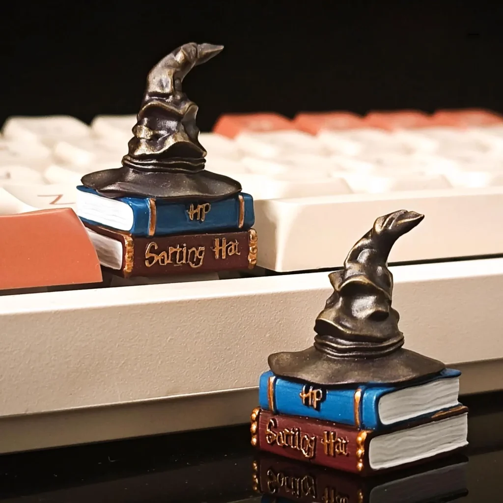 artisan-keycaps-custom-witchs-hat-display