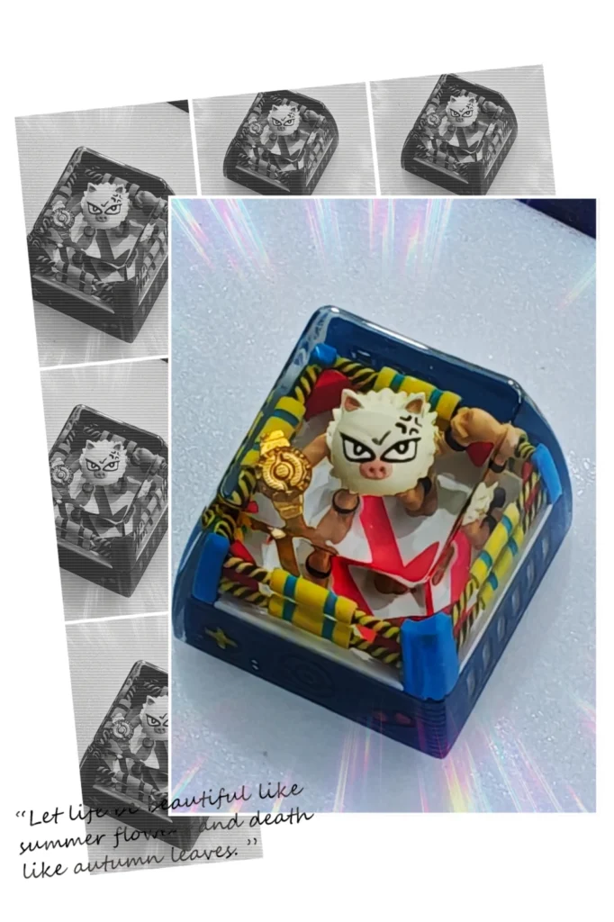 pokemon-primeape-transparent-keycap-cover
