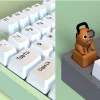 Artisan Keycaps - Custom Chainsaw Man: Pochita Keycaps for Mechanical Keyboard 1