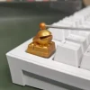 Artisan Keycaps - Custom Digital Wooden Fish/Muyu Keycaps for Mechanical Keyboard 1