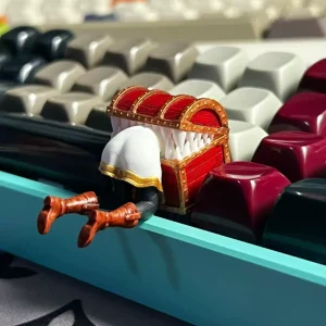 Artisan Keycaps - Custom Frieren & Mimic Chest Keycap for Mechanical Keyboard 1