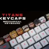 Artisan Keycaps - Custom Attack on Titan: Nine Titans Keycaps for Mechanical Keyboard 1