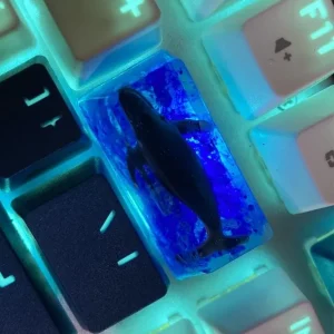 Artisan Keycaps - Custom Whale Fall Keycaps for Mechanical Keyboard 1