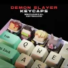 Artisan Keycaps - Custom Demon Slayer: Foursome Keycaps for Mechanical Keyboard 1