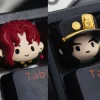 Artisan Keycaps - Custom JoJo's Bizarre Adventure: Noriaki & Jotaro Keycaps for Mechanical Keyboard 1
