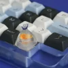 Artisan Keycaps - Custom Goldfish in Plastic Bag Keycap for Mechanical Keyboard 1