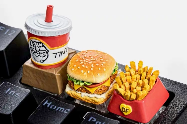 Artisan Keycaps - Custom Fast Food Keycaps for Mechanical Keyboard 1