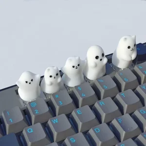 Artisan Keycaps - Custom Cute Ghost Keycaps for Mechanical Keyboard 1