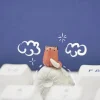 Artisan Keycaps - Custom Moon Fox Keycap for Mechanical Keyboard 1