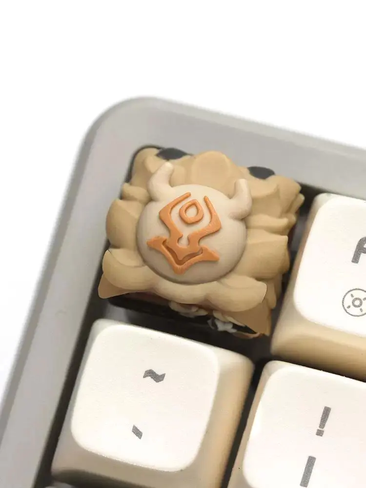 Artisan Keycaps - Custom Genshin Impact: Hilichurl Keycap for Mechanical Keyboard 1