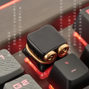 ZOMOPLUS Artisan Keycaps - Custom Wukong's Hoop Curse Keycap for Mechanical Keyboard 1