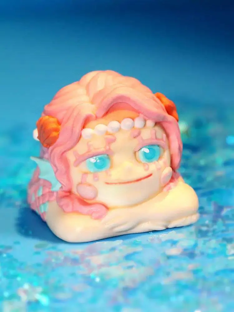 Artisan Keycaps - Custom Mermaid Keycap for Mechanical Keyboard 1