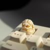 colorful-chinese-guardian-lion-keycaps-white-gold