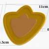 ZOMOPLUS Artisan Coaster - Custom Cat Paw & Duck Feet Coaster 15