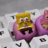Artisan Keycaps - Custom SpongeBob SquarePants & Patrick Star Keycaps for Mechanical Keyboard 2