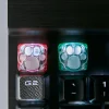 ZOMOPLUS Artisan Keycaps - Custom Xmas Edition Kitty Paw Keycap for Mechanical Keyboard 2
