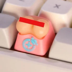 Artisan Keycaps - Custom Breast Shape Keycaps for Mechanical Keyboard 2
