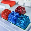 Artisan Keycaps - Custom Colored Silver Foil Keycaps for Mechanical Keyboard 2