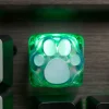 ZOMOPLUS Artisan Keycaps - Custom Xmas Edition Kitty Paw Keycap for Mechanical Keyboard 21