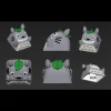 Artisan Keycaps - Custom Ghibli: My Neighbor Totoro Keycap for Mechanical Keyboard 3