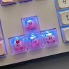 transparent-pink-kirby-keycaps-cover