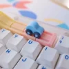 Artisan Keycaps - Custom Rainbow Car Keycaps for Mechanical Keyboard 4