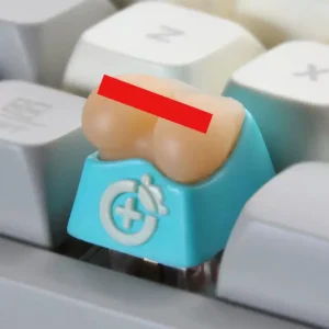Artisan Keycaps - Custom Breast Shape Keycaps for Mechanical Keyboard 5