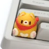 Artisan Keycaps - Custom Puppy with Scarf Keycaps for Mechanical Keyboard 5