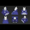 Artisan Keycaps - Custom Ghibli: My Neighbor Totoro Keycap for Mechanical Keyboard 5