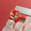 ZOMOPLUS Artisan Keycaps - Custom Little Prince's Rose Keycap for Mechanical Keyboard 8