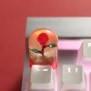 ZOMOPLUS Artisan Keycaps - Custom Little Prince's Rose Keycap for Mechanical Keyboard 9