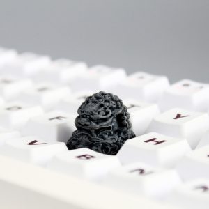 colorful-chinese-guardian-lion-keycaps-imitation-rock
