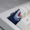 great-white-shark-keycap-background