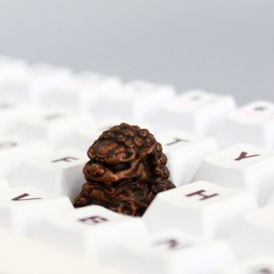 colorful-chinese-guardian-lion-keycaps-imitation-antiquebronze