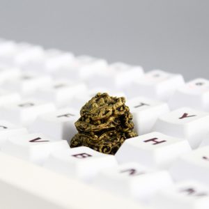 colorful-chinese-qilin-keycaps-imitation-gold
