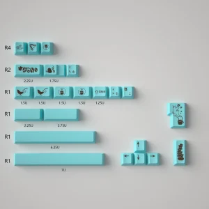 afternoon-tea-colorful-keycaps-set-greenkeycaps