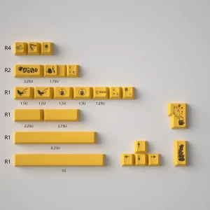 afternoon-tea-colorful-keycaps-set-yellowkeycaps