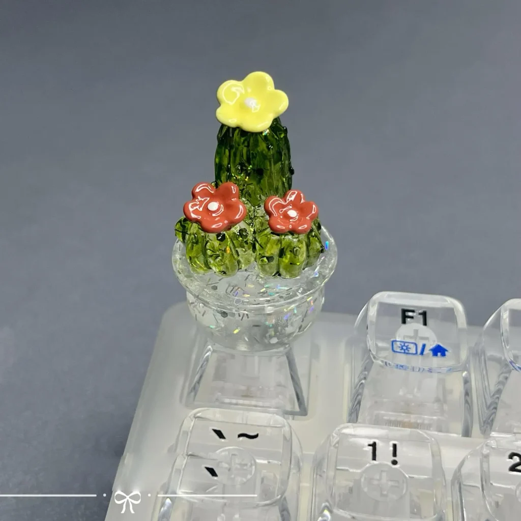 artificial-cactus-keycaps-threeflower