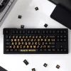 big-characters-colorful-keycap-set-blackgold