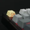 cheese-keycaps-white-transmit-light