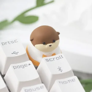 coffee-shop-series-lutra-keycaps-keyboardfront