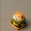 dog-head-burger-keycap-background
