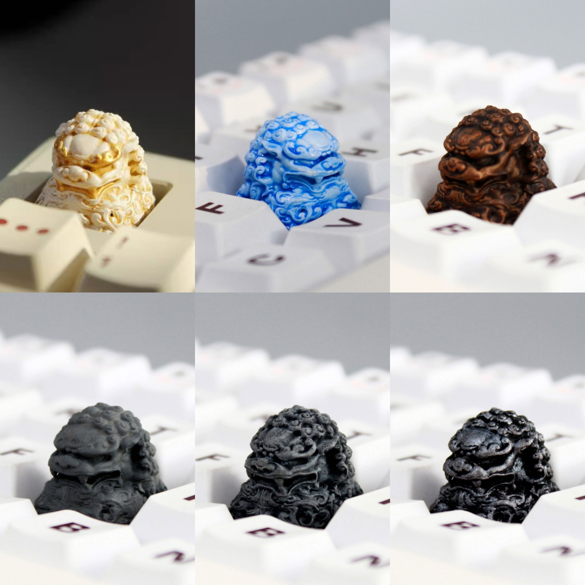 colorful-chinese-guardian-lion-keycaps-cover