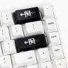 emergency-exit-icon-black-keycaps-on-keyboard