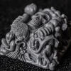 entrenched-skeleton-keycap-grey-black-background