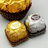 gold-silver-leaf-chocolate-ball-keycaps-cover