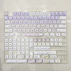 gradient-purple-rabbit-keycap-set-caps