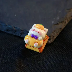halloween-style-pumpkin-cat-keycap-cover