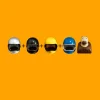 helmeted-capybara-keycaps-4color